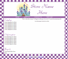 Princess Castle Template