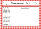 Summer Picnic Template